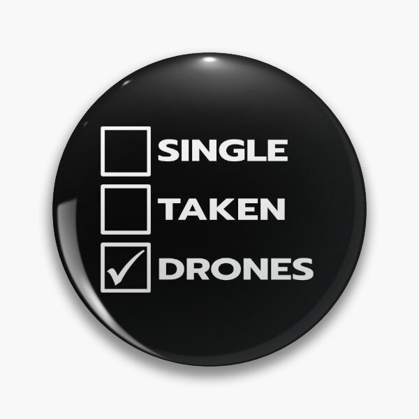 Item preview, Single Taken Drones designed and sold by teesaurus.