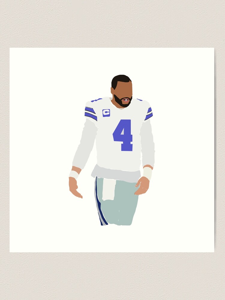 Custom Dak Prescott Classic T-shirt By Zero_art - Artistshot