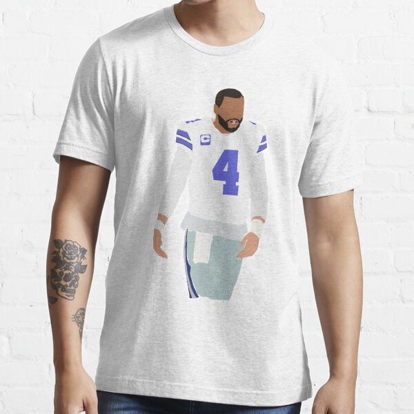 New Funny Dak Prescott Dallas Jersey T-shirt T Shirts For Women S