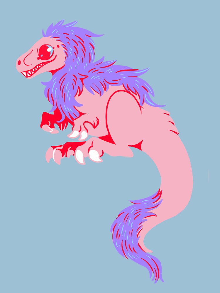 "Fluffy T-Rex" T-shirt by cinna | Redbubble