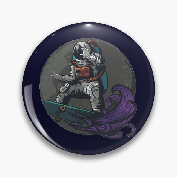 Artikelvorschau, Astronaut Skateboarding entworfen und verkauft von Shopwick.