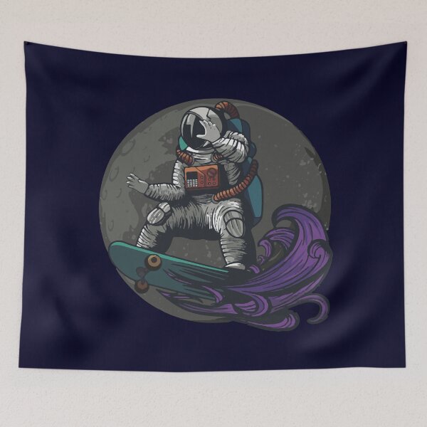 Item preview, Astronaut skateboarding designed and sold by Shopwick.