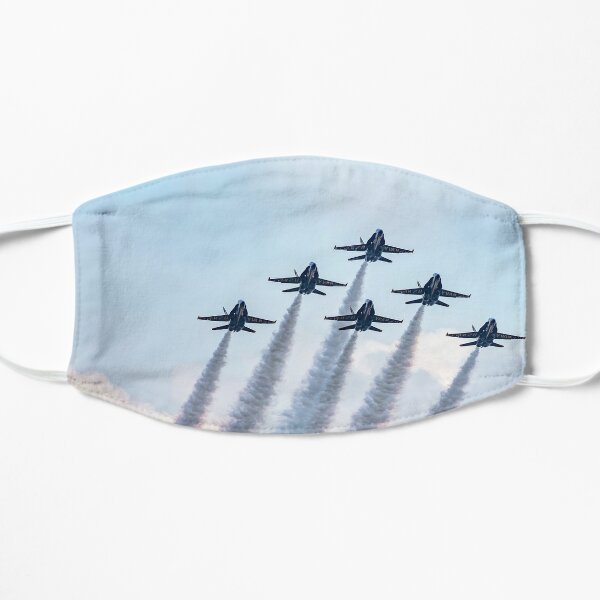 Blue Angels in Formation Flat Mask