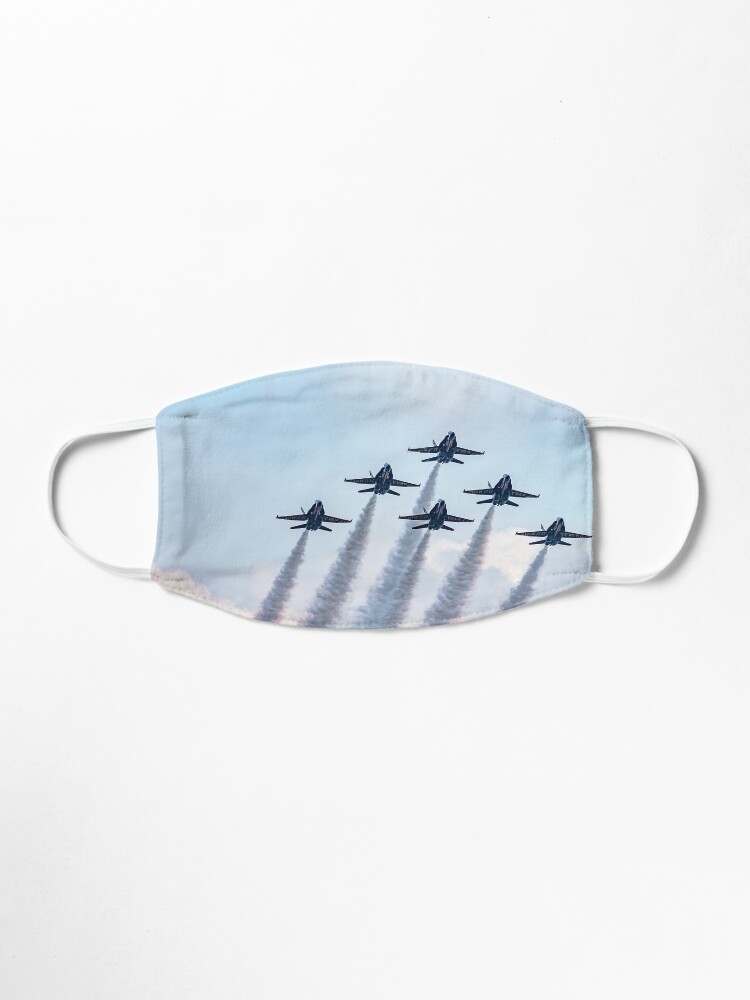 Alternate view of Blue Angels in Formation Mask