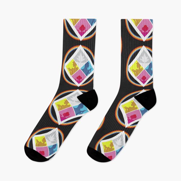 Item preview,  Diamond Authority Emblem with Rainbow - Black designed and sold by SmirkingDesigns.