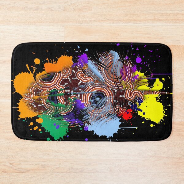 Item preview, Authentic Aboriginal Art -  Pathways Feather designed and sold by HogarthArts.