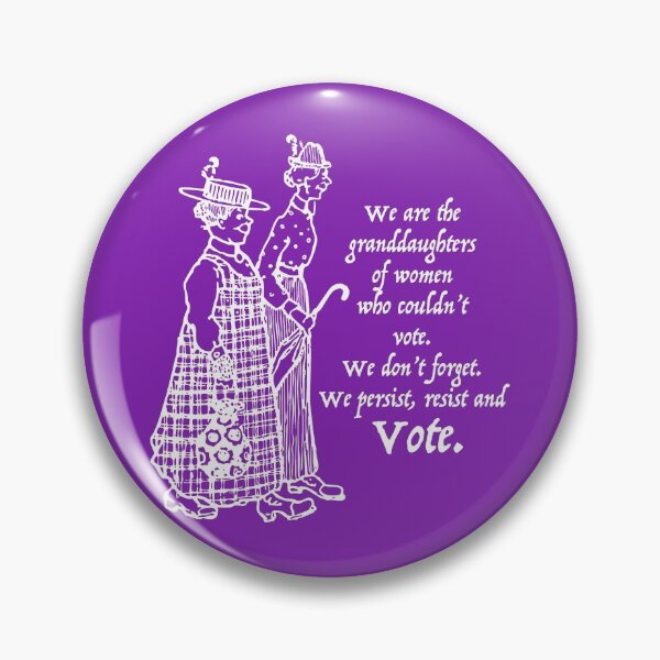 Item preview, Granddaughters who vote white on purple designed and sold by candhdesigns.
