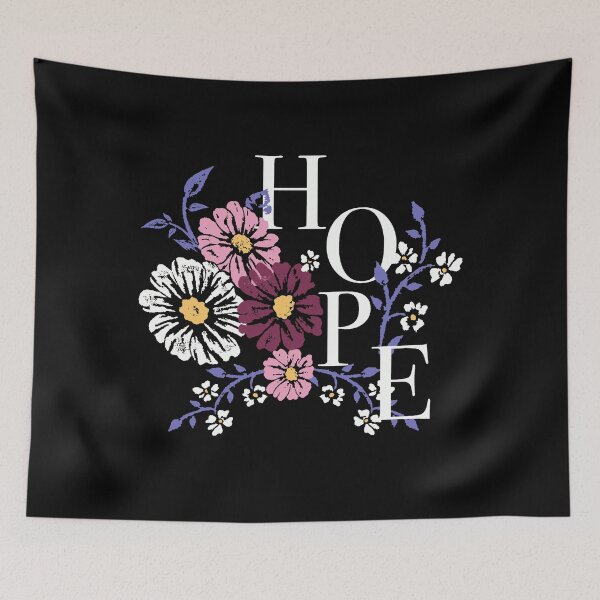 Item preview, Hope Floral Design  designed and sold by mythandframe.