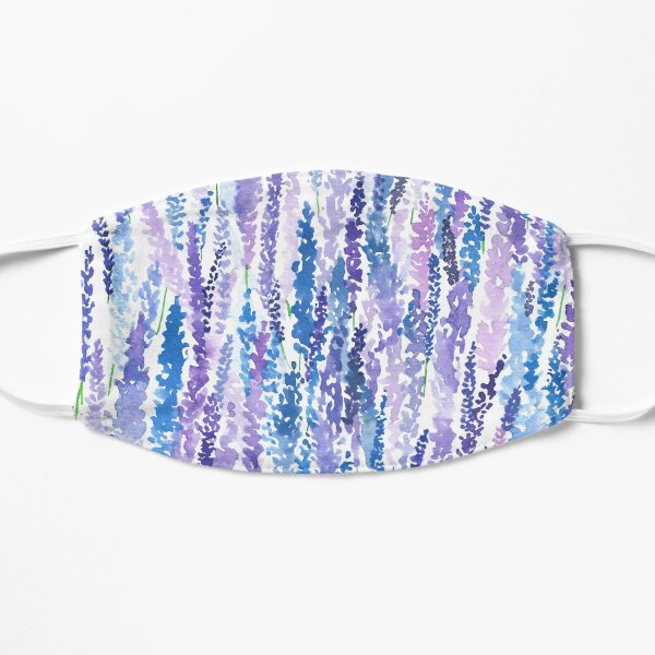 Lupines in the Meadow Flat Mask