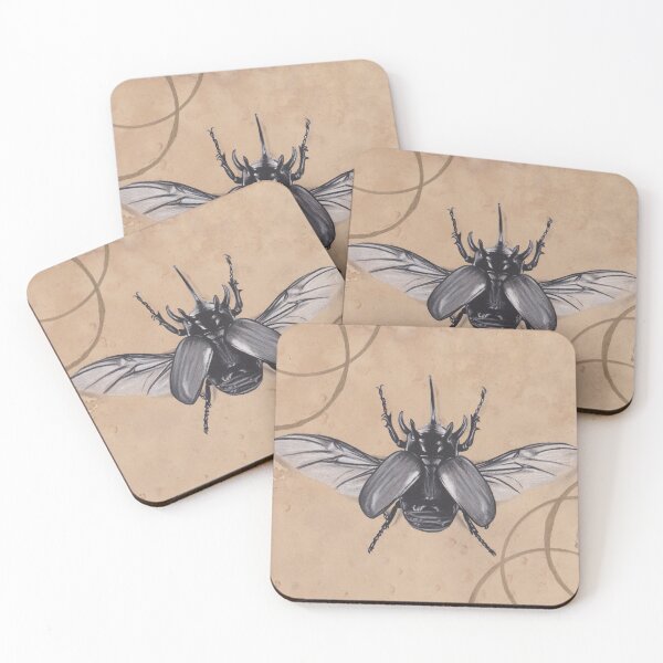 Item preview, Realism Charcoal Drawing of Beetle designed and sold by brittnideweese.