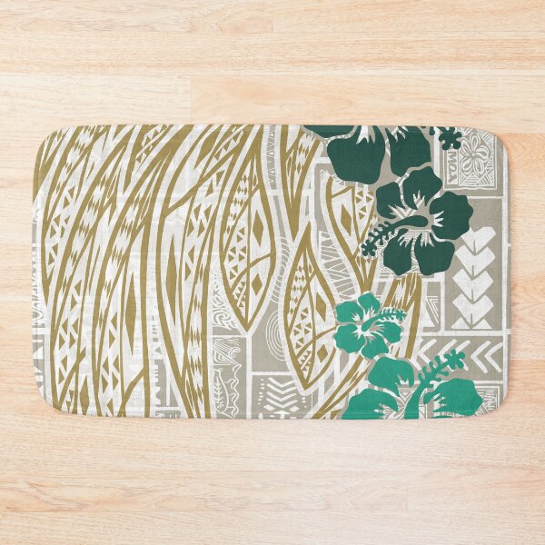 Item preview, Hawaiian - Samoan - Polynesian Tropical Floral Print designed and sold by sunnthreads.