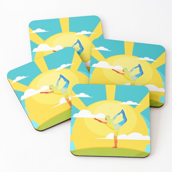 Item preview, Yoga Dancer Pose on Bright Sunny Day designed and sold by dezstudio.