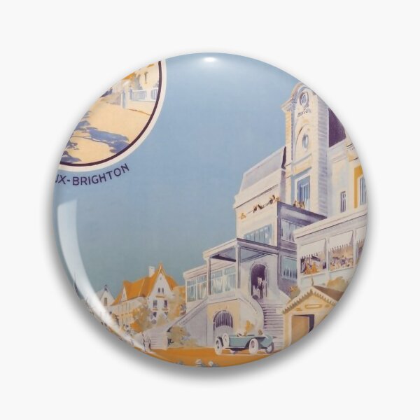Item preview, Cayeux sur Mer vintage travel poster designed and sold by stickart-marek.