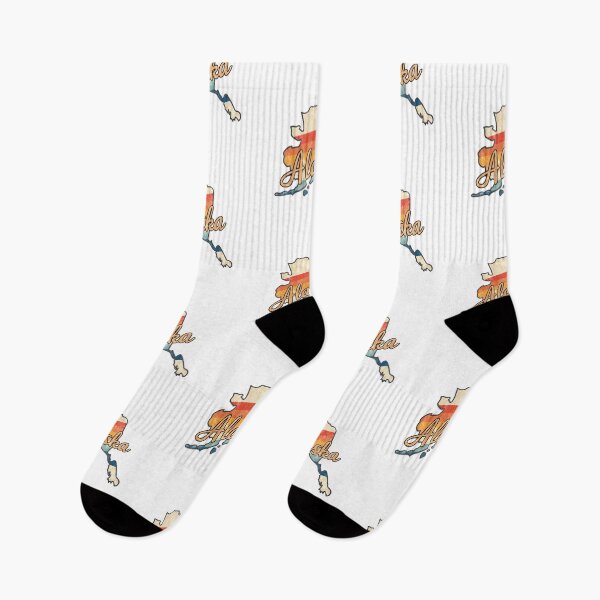 Item preview, Alaska State | Colorful Retro 70s Design designed and sold by PraiseQuotes.