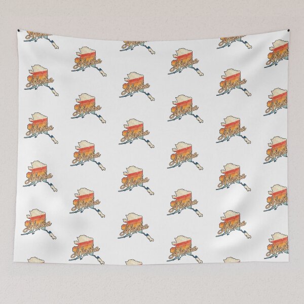 Artikelvorschau, Alaska State | Buntes Retro 70er Design entworfen und verkauft von PraiseQuotes.