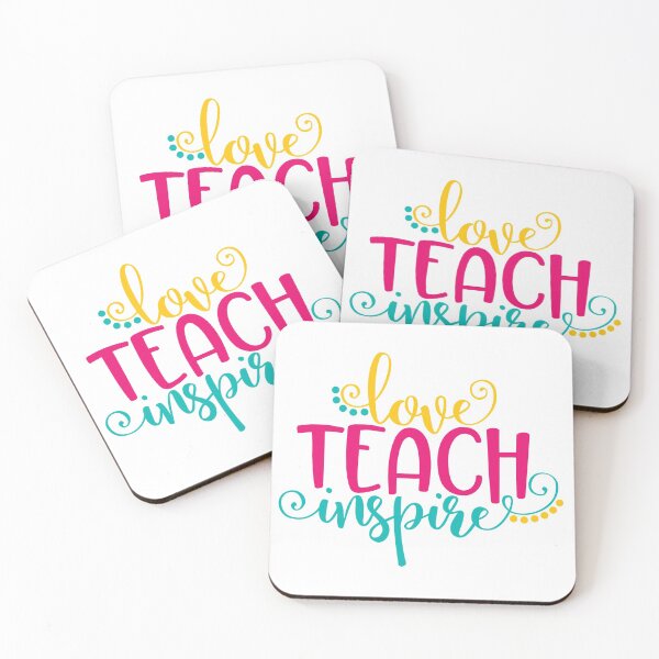 Item preview, Love Teach Inspire designed and sold by EvcoStudio.