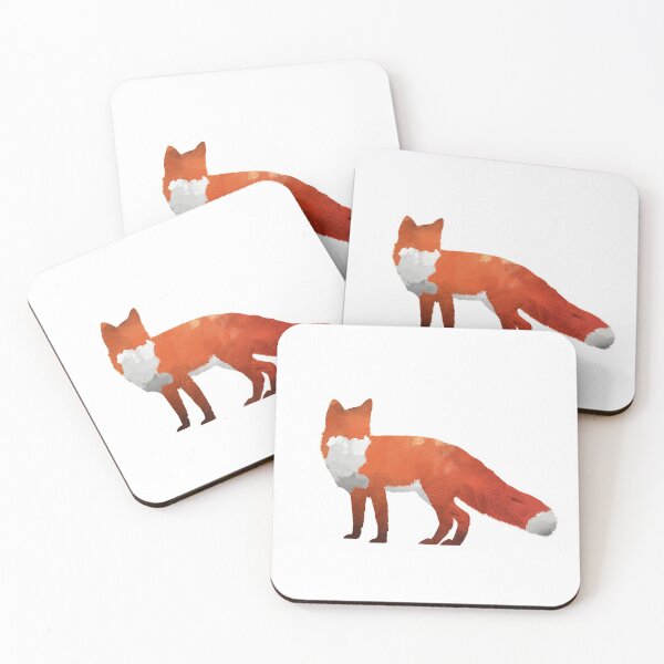 Item preview, Watercolor Red Fox designed and sold by threeblackdots.
