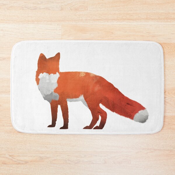 Artikelvorschau, Aquarell roter Fuchs entworfen und verkauft von threeblackdots.