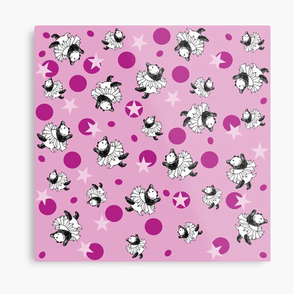 Dancing Pinky Metal Print