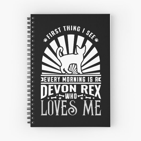 Item preview, The First Thing I see Every Morning Is An Devon Rex Who Loves Me designed and sold by Orange Pieces.