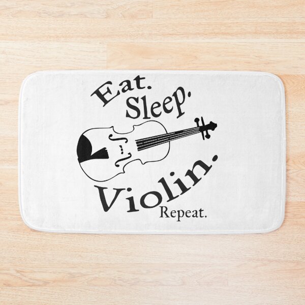 Item preview, Violin eat sleep repeat designed and sold by candhdesigns.