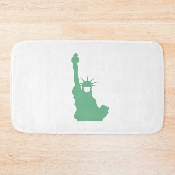 Item preview, Statue of Liberty with Facemask designed and sold by pbportfolio.