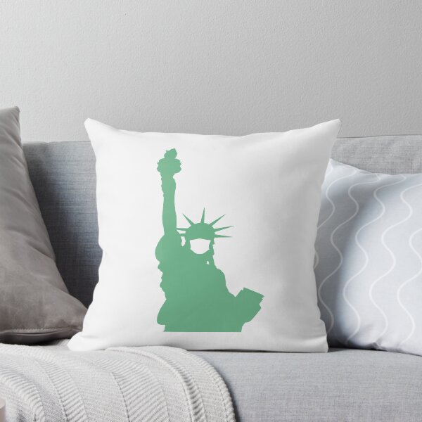 Item preview, Statue of Liberty with Facemask designed and sold by pbportfolio.