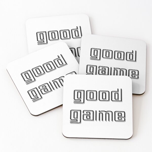 Item preview, Good Game White designed and sold by JoanNinjaHen.