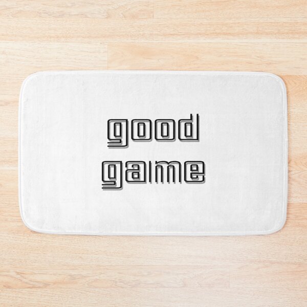 Item preview, Good Game White designed and sold by JoanNinjaHen.