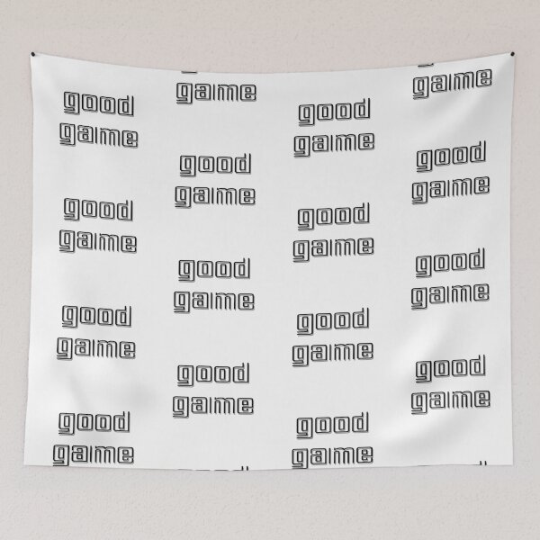 Item preview, Good Game White designed and sold by JoanNinjaHen.
