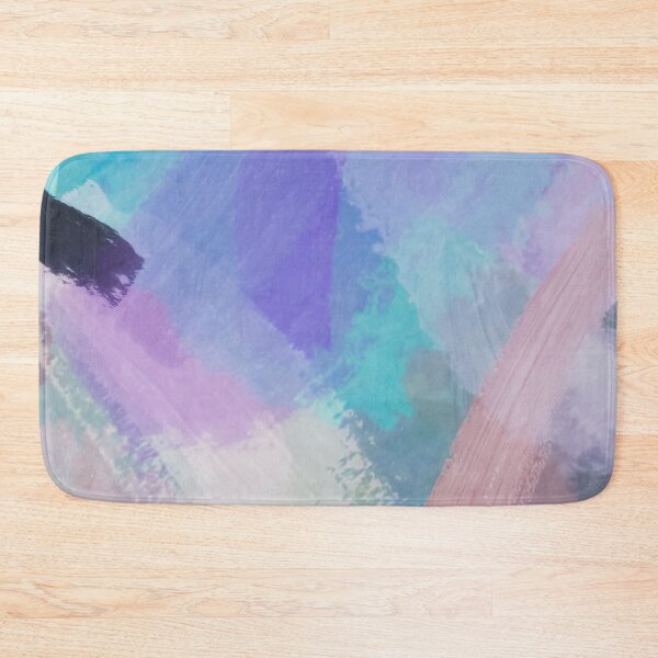 Item preview, brush painting texture abstract background in blue pink purple designed and sold by Mrvell.