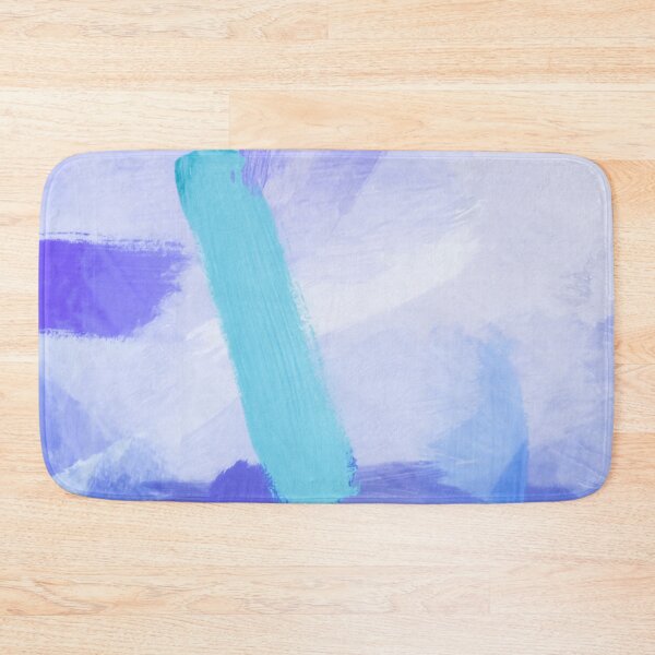 Item preview, brush painting texture abstract background in blue designed and sold by Mrvell.