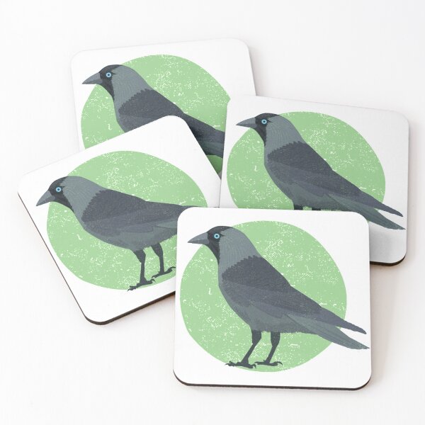 Item preview, Jackdaw designed and sold by threeblackdots.
