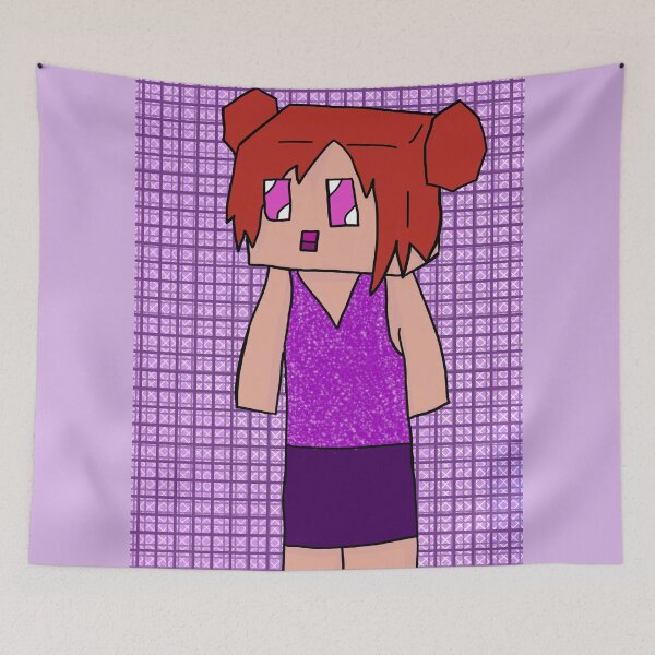Item preview, Chica linda al azar de Minecraft designed and sold by chickntomato565.
