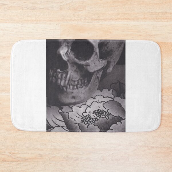 Item preview, Skull with Peony designed and sold by brittnideweese.