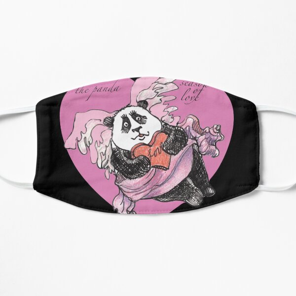 Love Panda Flat Mask