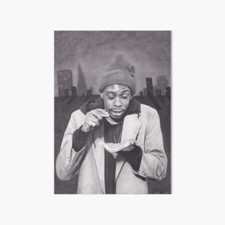 Tyrone Biggums (Dave Chappelle) in the Tenderloin Art Board Print