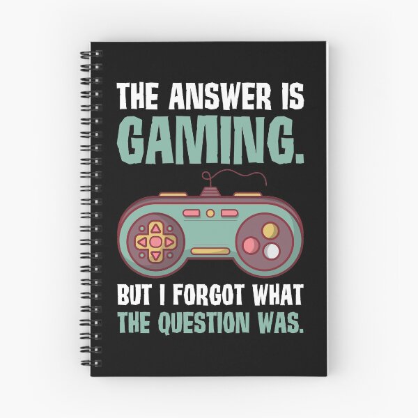 Item preview, The Answer is Gaming Funny Design for Men, Women and Designns designed and sold by CrookedCreek.