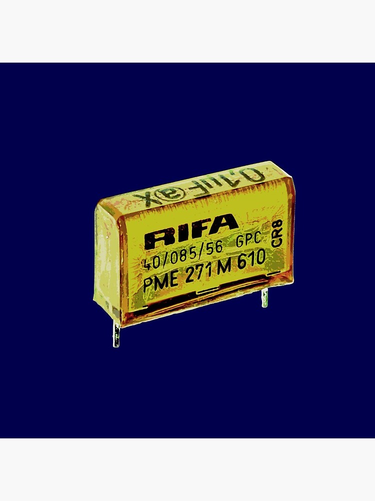 Rifa Capacitor Pin for Sale by WysiWygProtogen