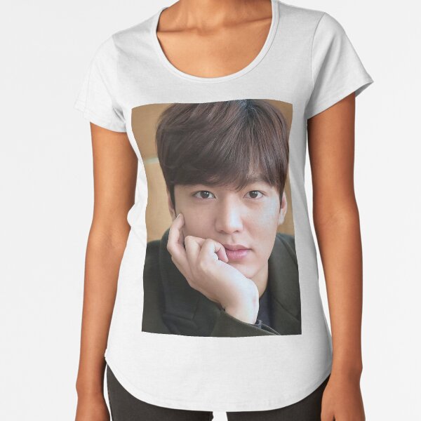 Lee min ho T-shirt premium échancré
