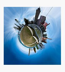 Mackinaw City, MI Panoplanet Photographic Print