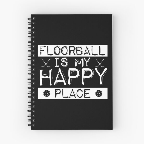 Item preview, Floorball is my happy Place Unihockey designed and sold by NeXore.