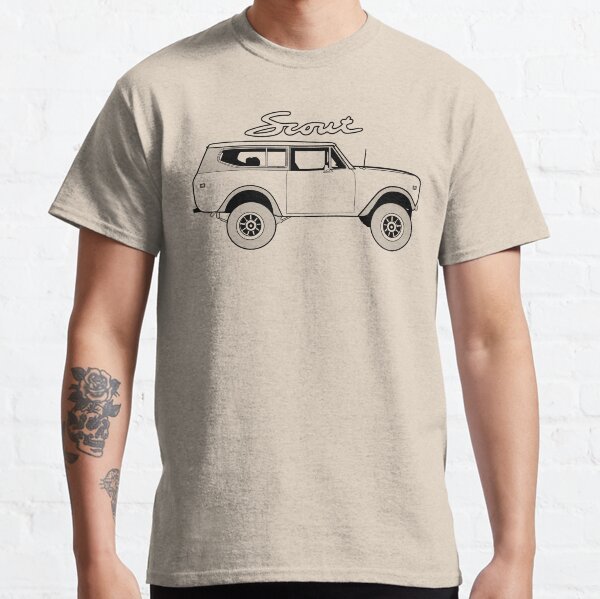 International Scout II Harvester Classic Vintage 4x4 Truck Offroad Vehicle Classic T-Shirt