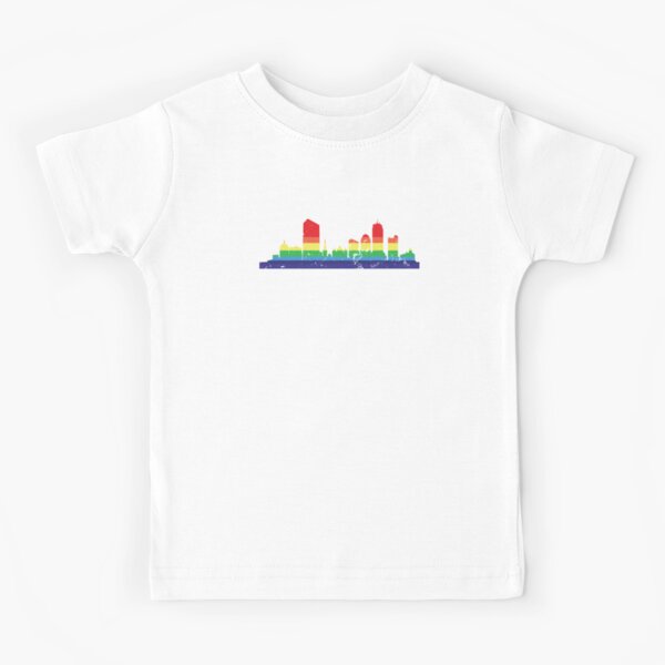 Item preview, LGBT Flag Rainbow Shirt LGBT Denver City Pride designed and sold by Orange Pieces.