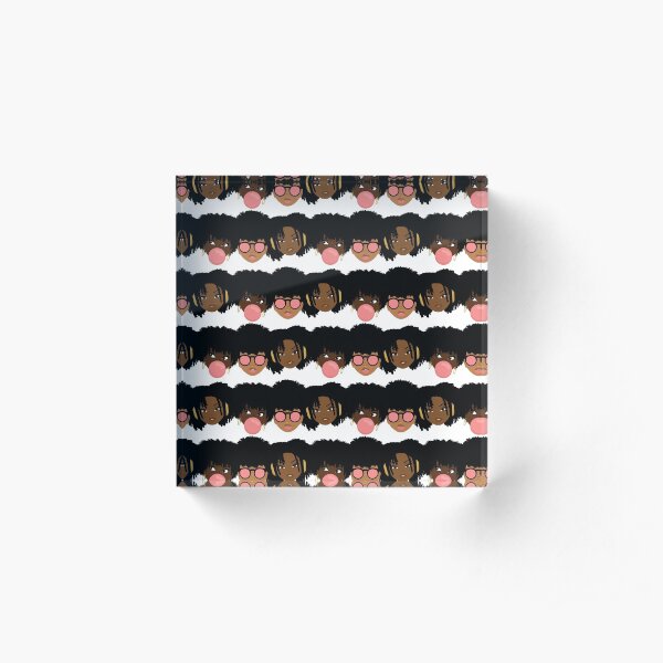 3 Wise Naturalistas Acrylic Block