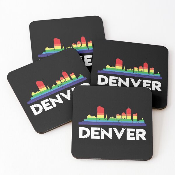 Item preview, LGBT Flag Rainbow Shirt LGBT Denver City Pride designed and sold by Orange Pieces.