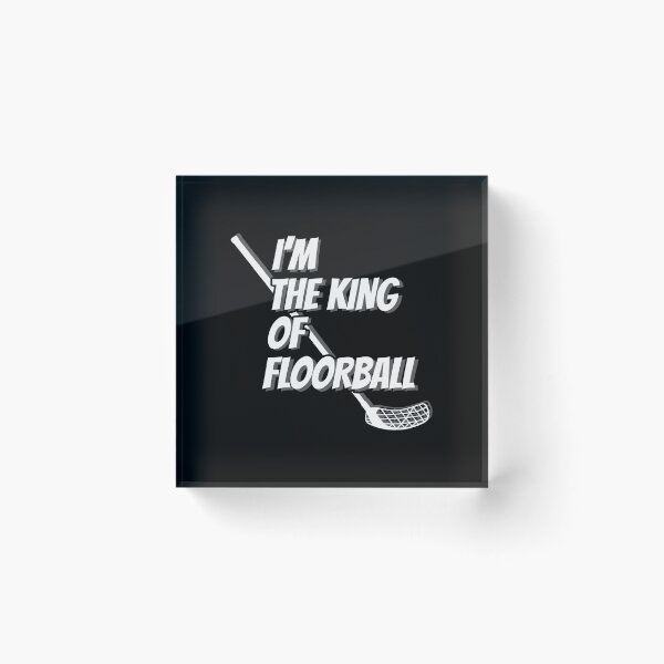 Item preview, I'm the King of Floorball - Unihockey designed and sold by NeXore.