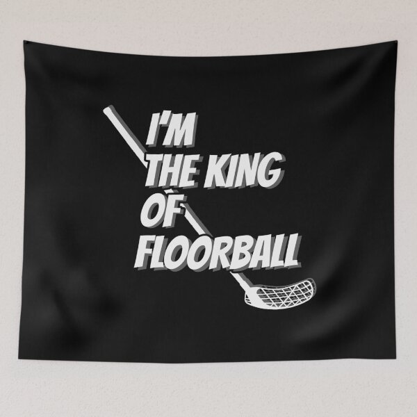 Item preview, I'm the King of Floorball - Unihockey designed and sold by NeXore.