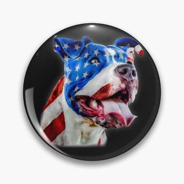Item preview, American Pitbull Neck Gaiter Dog Lover Animal Print Patriotic Protective Face Mask designed and sold by ShirtPro.