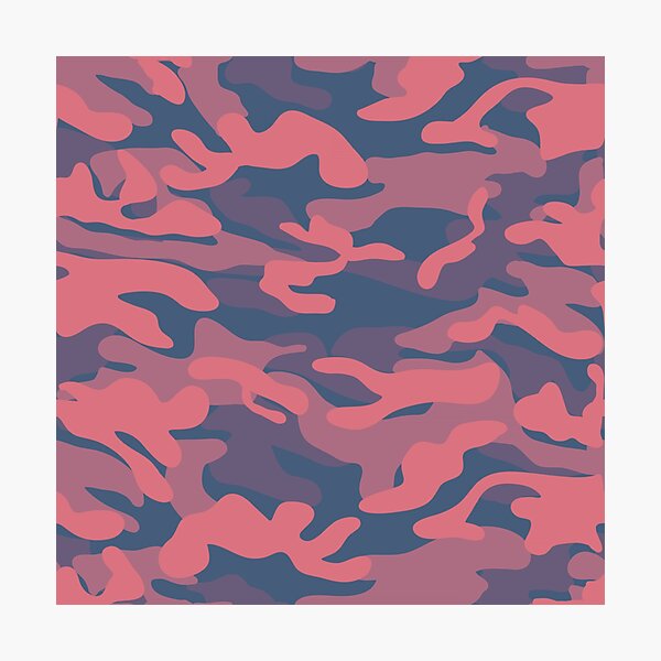 Seamless fashion elite tan red camo pattern Vector Image